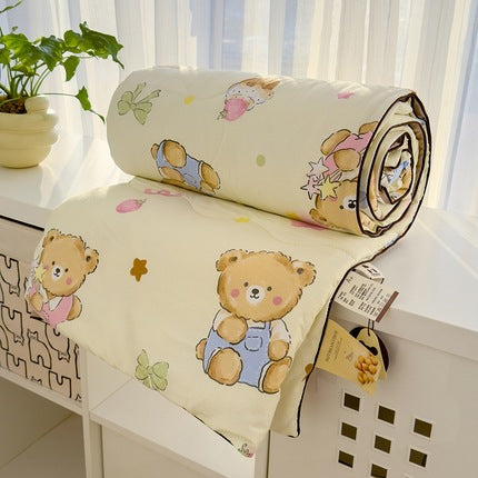 Class A Washed Cotton Double-layer Yarn Soybean Fiber Quilt Air-conditioning Quilt