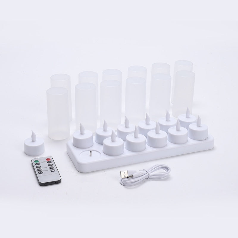 Confession Atmosphere Long Endurance Led Rechargeable Candle Light