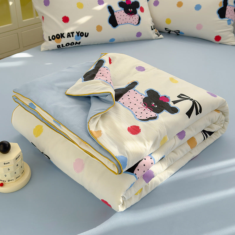Class A Washed Cotton Double-layer Yarn Soybean Fiber Quilt Air-conditioning Quilt