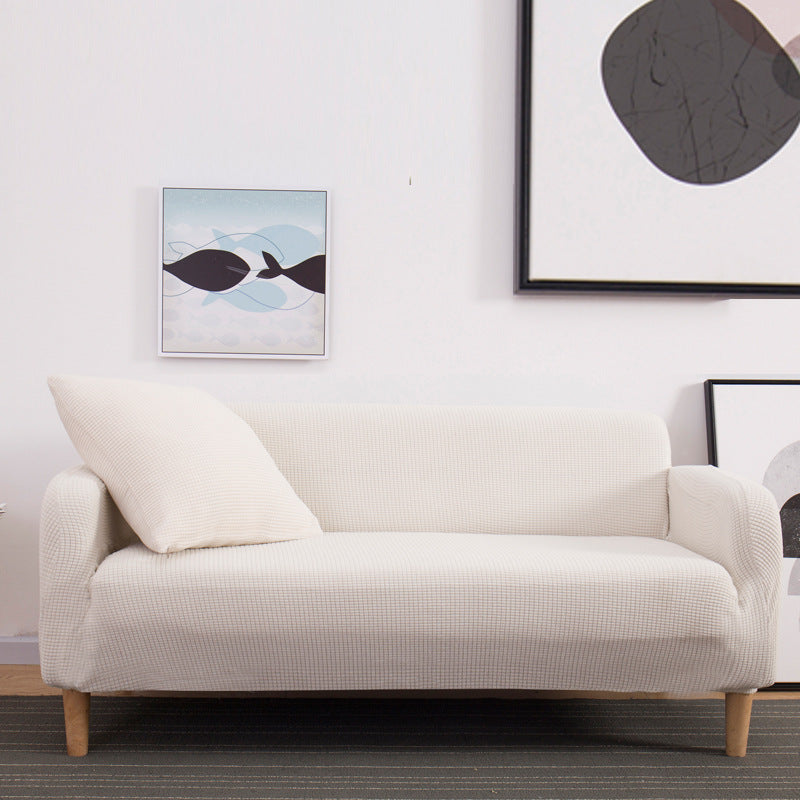 Single Double Three-seat Knitted Thickened Sofa Cover