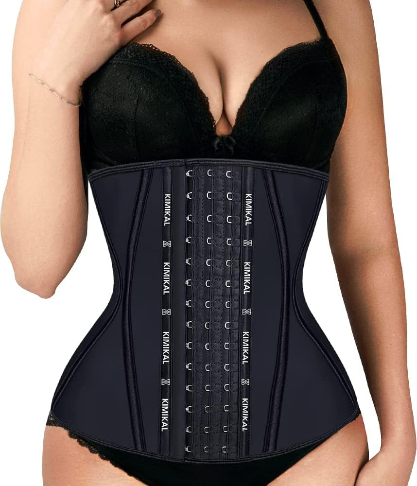 KIMIKAL Women's Corset Waist Trainer and Shapewear for Tummy Control and Waist Cinching