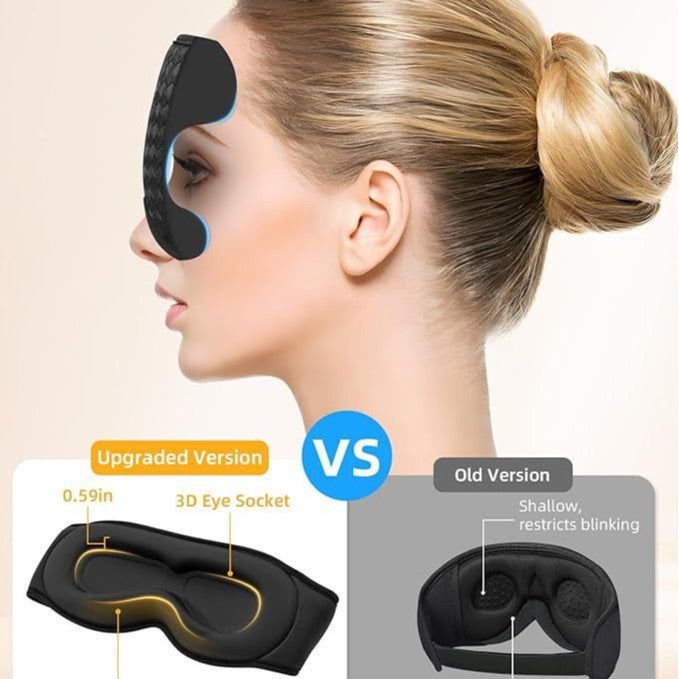 Bubble Net Breathable Eye Mask Shading Adjustable