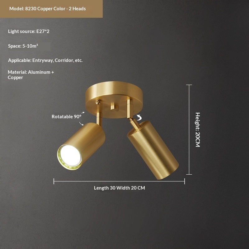 Nordic-style Ceiling-mounted LED Spotlights
