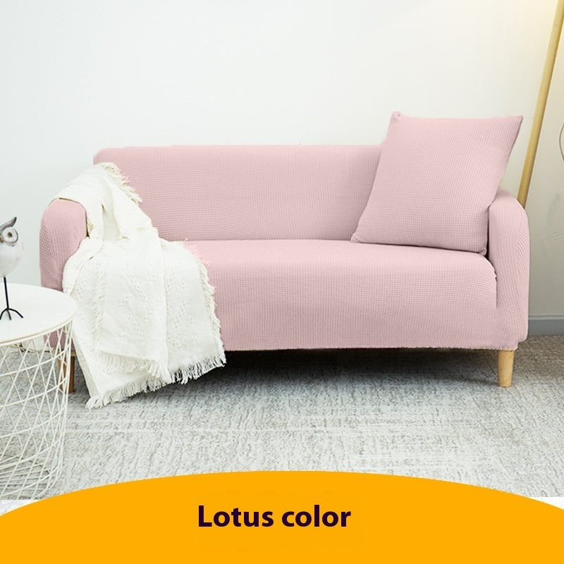 Single Double Three-seat Knitted Thickened Sofa Cover