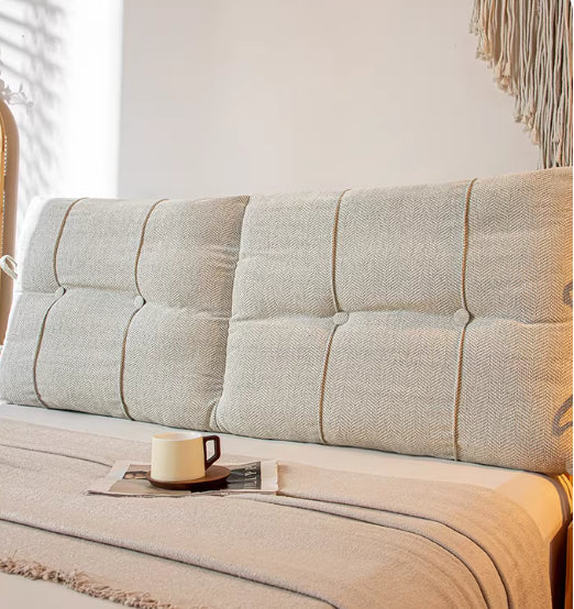 Cotton And Linen Cushion Without Bedside Soft Upholstery