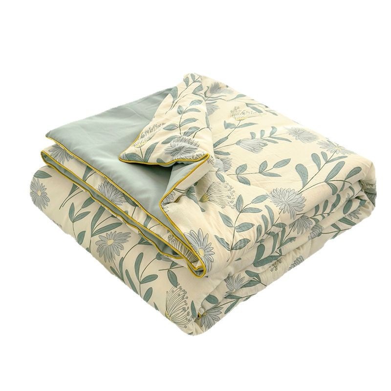 Class A Washed Cotton Double-layer Yarn Soybean Fiber Quilt Air-conditioning Quilt