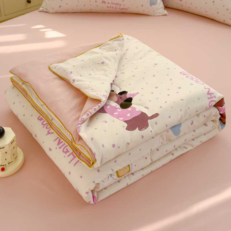 Class A Washed Cotton Double-layer Yarn Soybean Fiber Quilt Air-conditioning Quilt